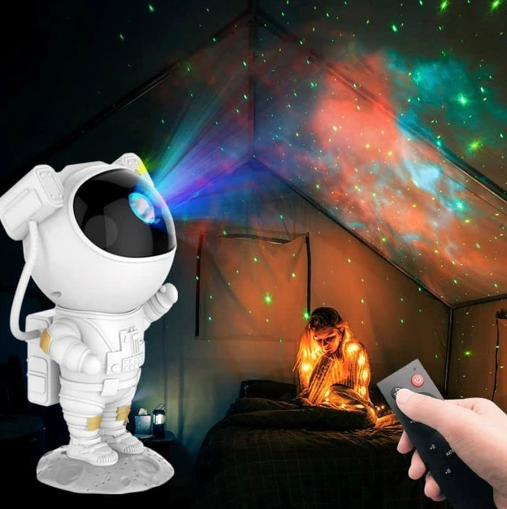 Astronaut Starry Sky Galaxy Projector Lamp with Remote.